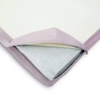 Colchón para cuna y cama infantil de doble cara, de malla prémium de 6" "Grow-with-Me": firme, resistente al agua, funda extraíble, sin espuma