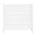 Kids' Book Rack Cambridge Collection White - Humble Crew: Toddler Decorative Bookshelf, 4 Shelves, MDF Material