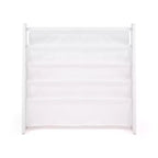 Estantería para libros infantiles Cambridge Collection blanca - Humble Crew: Librería decorativa para niños pequeños, 4 estantes, material MDF