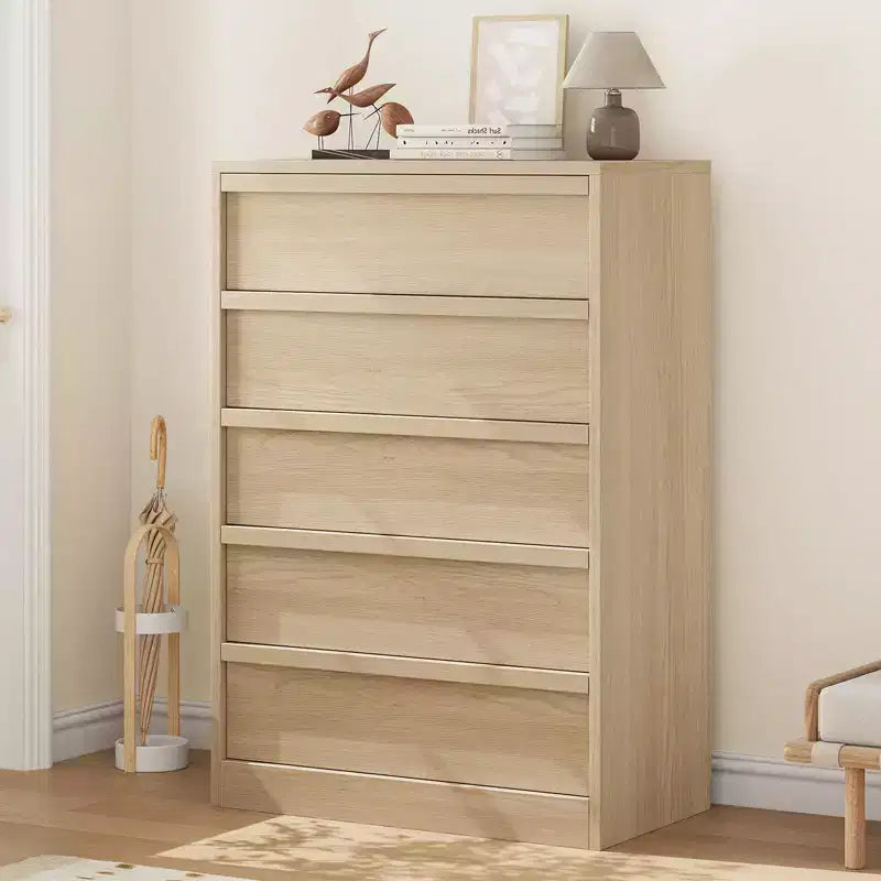 Chest of Drawers with Large Drawers Storage, Modern Dresser Organizer for Living Room, Nursery, Entryway