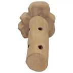 vidaXL Botellero para 8 botellas 40x30x80 cm madera de teca maciza