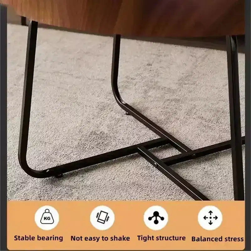 Mesa de centro anidable de 2 piezas, mesa central de sala de estar de 20+28 con diseño acanalado, mesa auxiliar moderna, mesa de sofá para sala de estar, sala de recepción