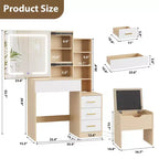 Aparador con buffet de 55 pulgadas con almacenamiento, barra de café con estantes ajustables, 3 cajones y 4 puertas minimalistas, mueble de almacenamiento largo para la cocina