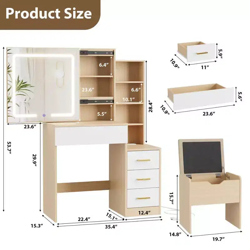 Aparador con buffet de 55 pulgadas con almacenamiento, barra de café con estantes ajustables, 3 cajones y 4 puertas minimalistas, mueble de almacenamiento largo para la cocina