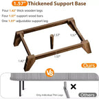 Cómoda Karl Home de 5 cajones de aglomerado marrón de 23.7 pulgadas de ancho
