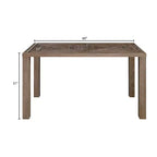 Mesa de Comedor Marais Elm - Adore Decor: Estilo Provincial Francés, Parsons, Rectangular para 4 Personas