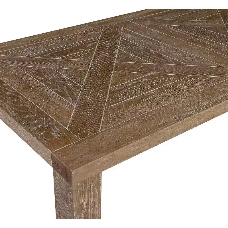 Mesa de Comedor Marais Elm - Adore Decor: Estilo Provincial Francés, Parsons, Rectangular para 4 Personas