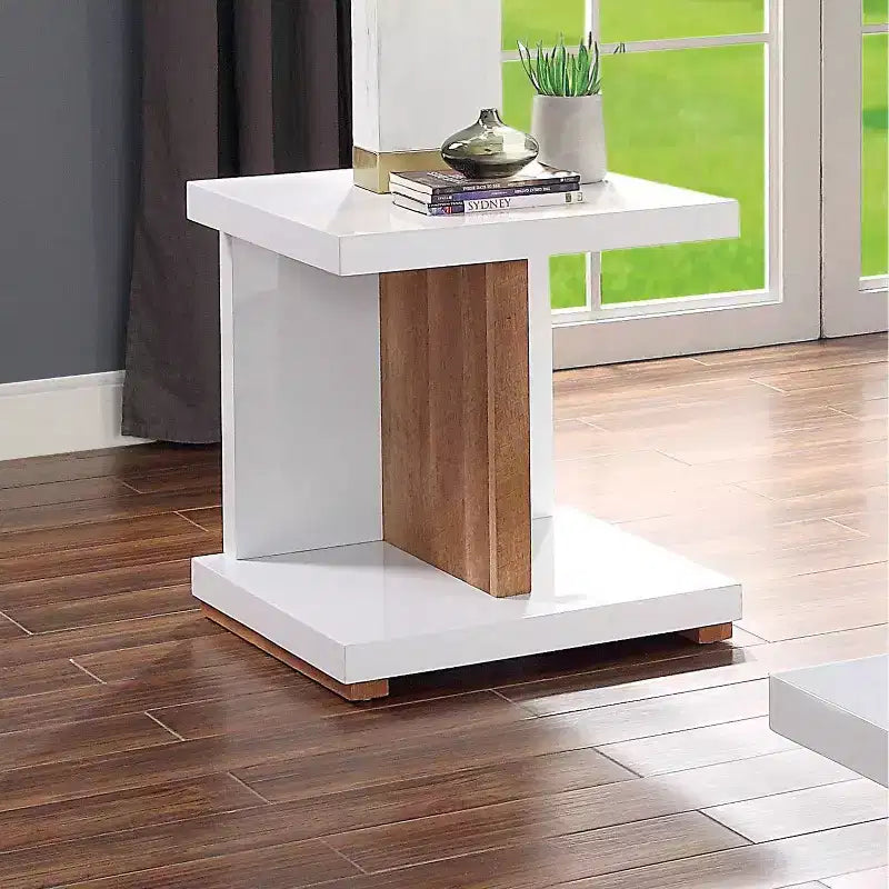 Mesa auxiliar Hal Open Shelf Blanca - miBasics