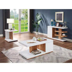 Mesa auxiliar Hal Open Shelf Blanca - miBasics