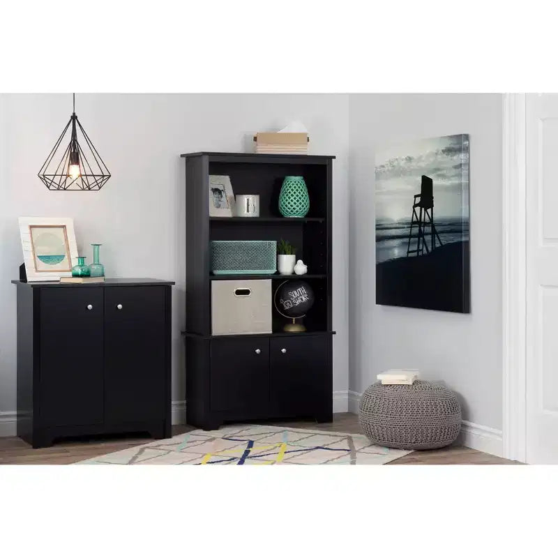Gabinete de almacenamiento pequeño Vito de 2 puertas - South Shore