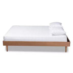 Rina Cama de Madera Fresno Nogal