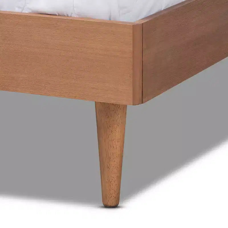 Rina Cama de Madera Fresno Nogal