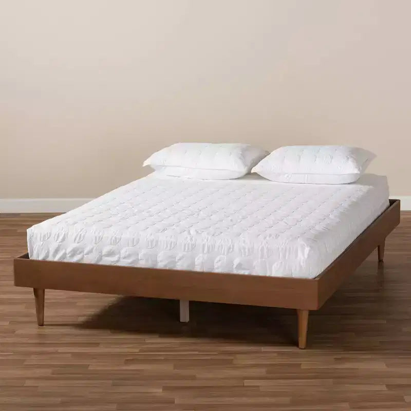 Rina Cama de Madera Fresno Nogal
