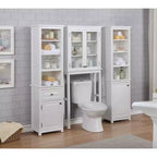 Dorset Organizador de almacenamiento para baño, blanco