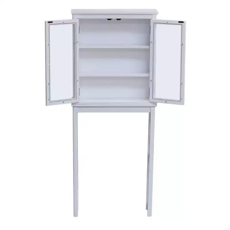 Dorset Organizador de almacenamiento para baño, blanco