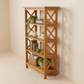 X-Sided Bookcase Unfinished - International Concepts