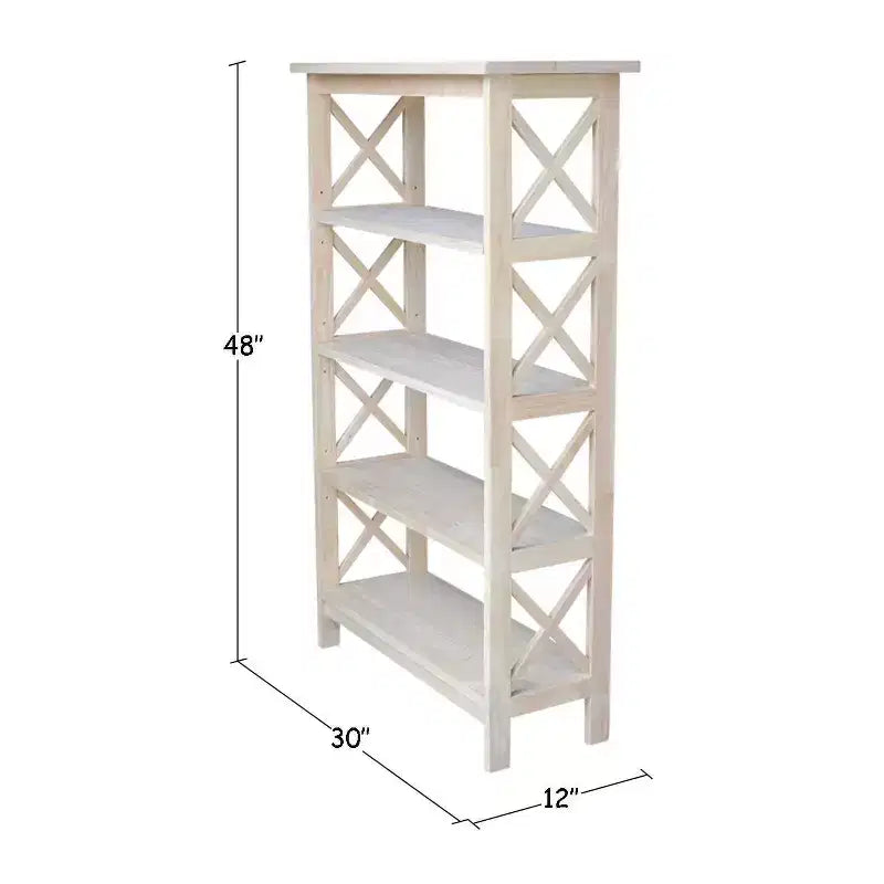 Librería en forma de X sin acabar - International Concepts