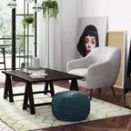 Vanessa Round Pouf - Wyndenhall