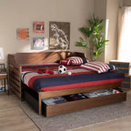 Cama de día extensible Twin a King Jameson con cajón de almacenamiento