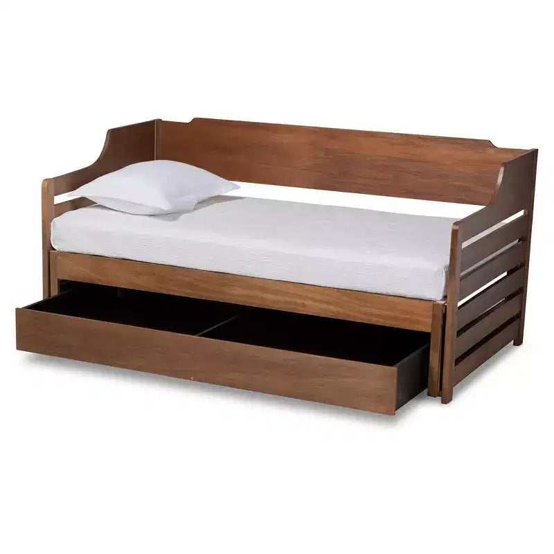 Cama de día extensible Twin a King Jameson con cajón de almacenamiento