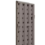 Armario base de resina resistente Suncast de 9 pies cúbicos para garaje, platino (paquete de 3)